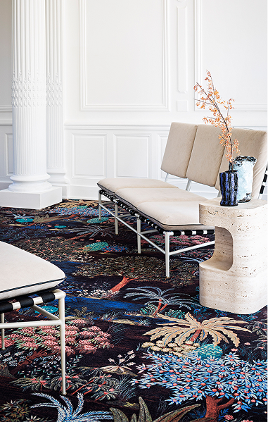 Moquette Jardin du Palais